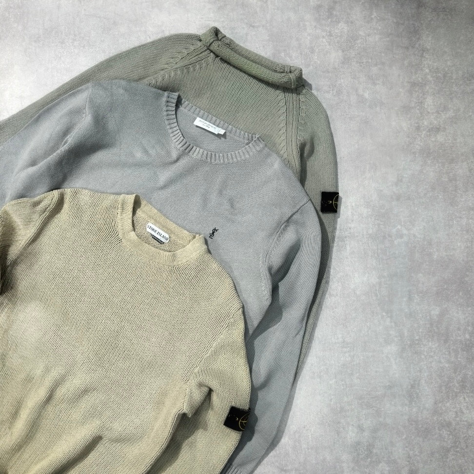 STONE ISLAND & YSL KNITWEAR BUNDLE