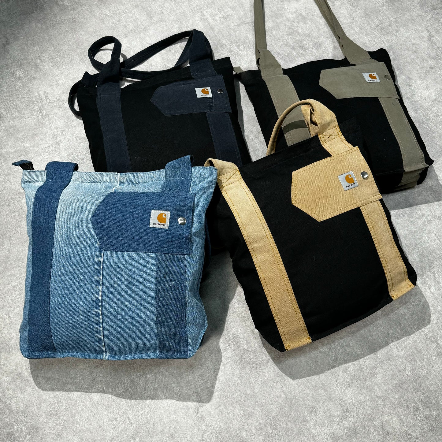 CARHARTT REWORKED TOTE BAGS